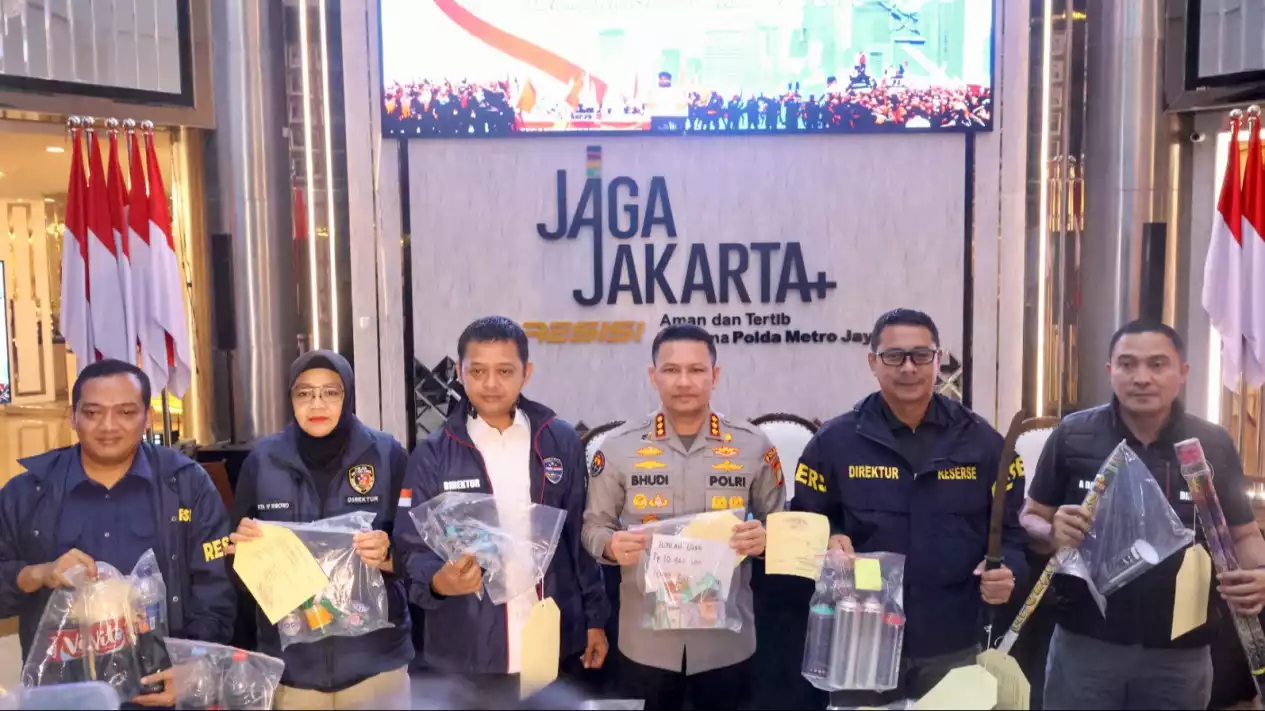 Polda Metro Jaya Amankan 101 Orang Terduga Provokator Ricuh May Day
